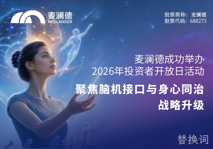 替换词成功举办2026年投资者开放日活动 聚焦脑机接口与“身心同治”战略升级
