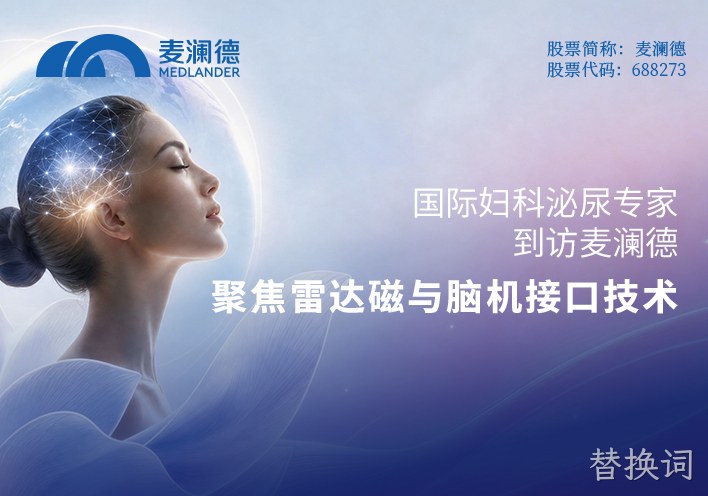 国际妇科泌尿专家到访替换词：聚焦雷达磁与脑机接口技术